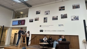 Student council election debate focuses mainly on ties with Israel